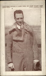 Commander Richard E. Byrd, Hero of First Flight over the North Pole Postcard