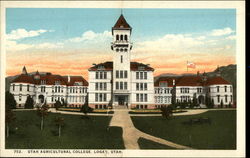 Utah Agricultural College Postcard