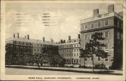 Gore Hall, Harvard University Cambridge, MA Postcard Postcard