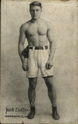 Jack Dillon Indianapolis, IN Boxing Postcard Postcard