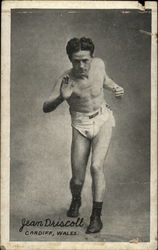 Jean Driscoll Cardiff, Wales Boxing Postcard Postcard