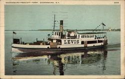 Ogdensburg-Prescott Ferry Postcard