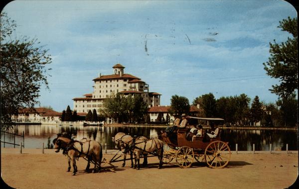 Old Stagecoach at the Broadmoor Hotel Colorado Springs