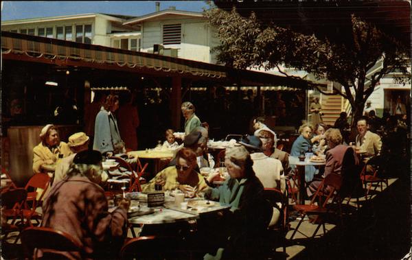 Original Farmers Market, Outdoor Dining Hollywood California