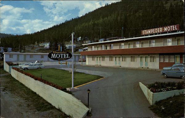 The Stampeder Motel Williams Lake BC Canada K. Buchanan