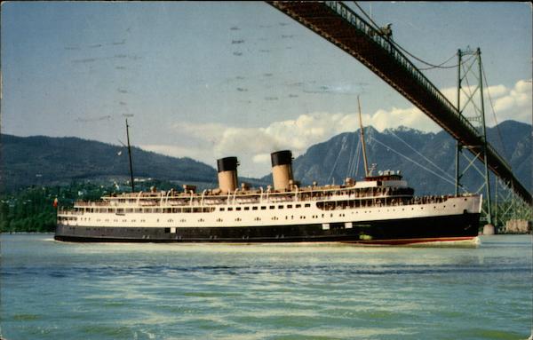 C. P. R. Princess Patricia Steamers