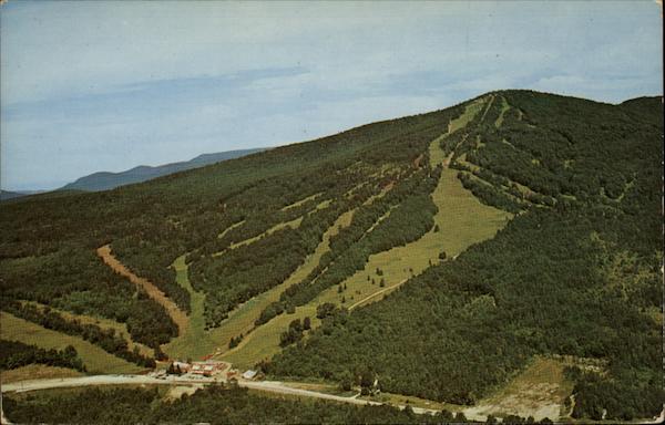 Bird's Eye View of Bromley Mountain Manchester Vermont