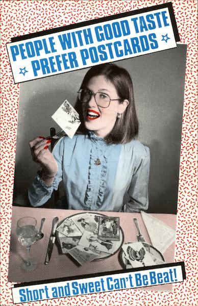 People With Good Taste Prefer Postcards Don Preziosi