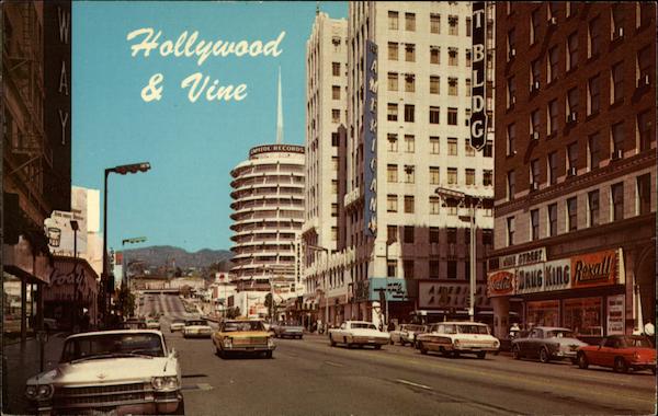 Hollywood and Vine California