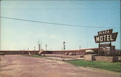 Plaza Motel Postcard