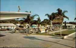 Pioneer Motel Sarasota, FL Postcard Postcard