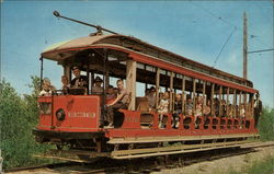 Seashore Trolley Museum Postcard