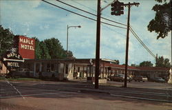 Maple Motel Postcard