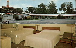 Candlelight Lodge Daytona Beach, FL Postcard Postcard
