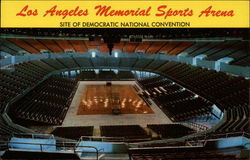 Los Angeles Memorial Sports Arena Postcard