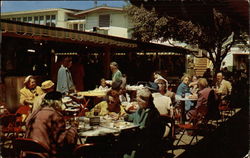 "Original" Farmers Market, Outdoor Dining Postcard