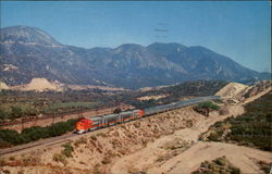 Santa Fe's Steamliner Postcard
