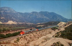 Santa Fe's Steamliner San Bernardino, CA Postcard Postcard