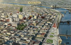 Bird's Eye View Postcard