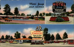 Motel Jesup Georgia Postcard Postcard