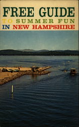Free Guide to Summer Fun in New Hampshire Postcard Postcard