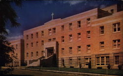 Student nurses' residence, St. Vincent's Hospital Billings, MT Postcard 