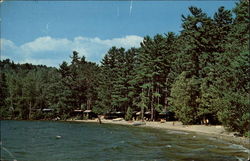 Bald Peak Colony Club Melvin Village, NH Postcard Postcard