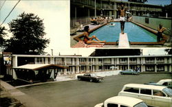 The Lamplighter Motel Postcard