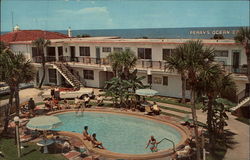 Perry's Ocean Edge Beach Motel Daytona Beach Shores, FL Postcard Postcard