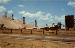 One of the lead an zinc mines near Duenweg, Webb City & Joplin, MO Mining Postcard Postcard