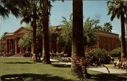 Carnegie Free Library Tucson, AZ Postcard Postcard