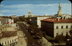 Vista of Colfax Avenue Postcard