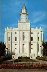 St. George Temple Postcard