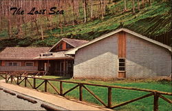 The Lost Sea, Entrance Building Sweetwater, TN Postcard Postcard