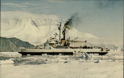 Operation Deepfreeze Antarctica Boats, Ships Postcard Postcard