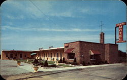 Hi-Way Motel and Restaurant Postcard