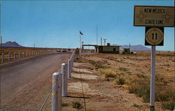 Port of Entry Columbus, NM Postcard Postcard