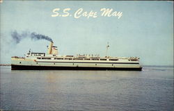 SS Cape May Postcard