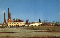 Atlantic Refining Company Groves, TX Postcard Postcard