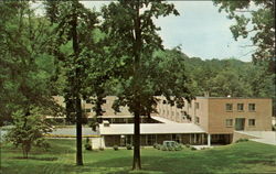 Forrest Hall, Men's Dormitory on the Campus of Toccoa Falls Institute Georgia Postcard Postcard