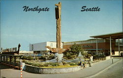 North Entrance to Northgate Seattle, WA Postcard 