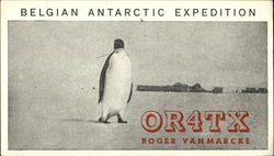 Belgian Antarctic Expedition OR4TX Brussels, Belgium Postcard Postcard
