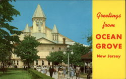 Greetings from Ocean Grove New Jersey Postcard Postcard
