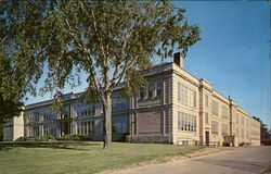 Lincoln Junior High School, Front Street Jamestown, NY Postcard Postcard