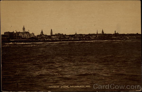 Harbor Scene Milwaukee Wisconsin