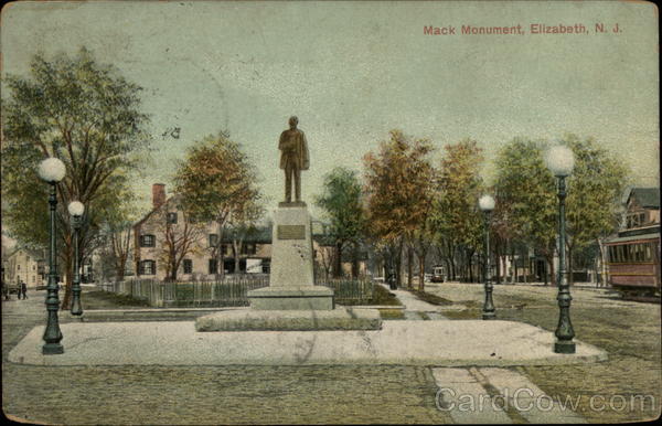 Mack Monument Elizabeth New Jersey