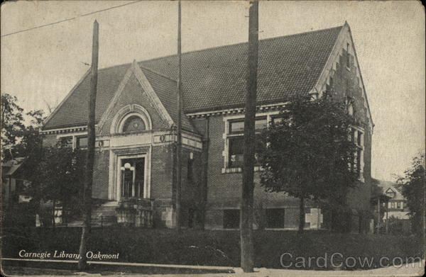 Carnegie Library Oakmont Pennsylvania