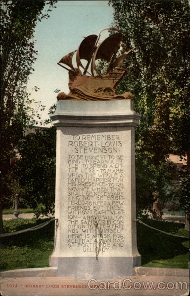 Robert Louis Stevenson Memorial San Francisco California