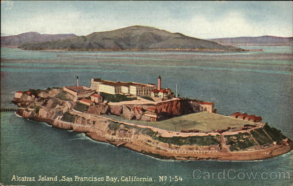 Alcatraz Island, San Francisco Bay California