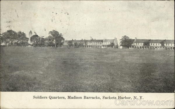 Soldiers Quarters: Madison Barracks Sackets Harbor New York